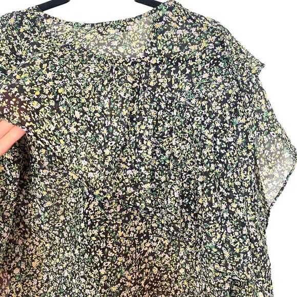 Nwt Topshop Ruffle Detail Blouse - Picture 10 of 15